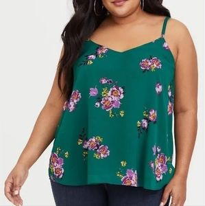Torrid Sophie chiffon double layer cami
